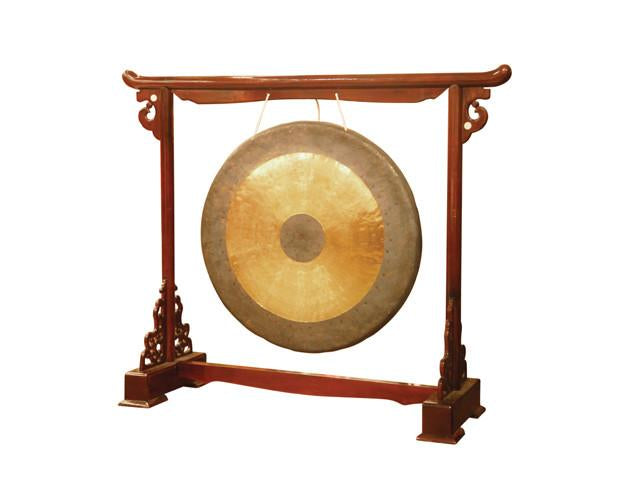 Bulls Eye Brass Gong with Mallet