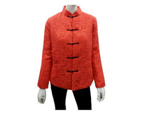 100% Silk Quilted Mandarin Jacket