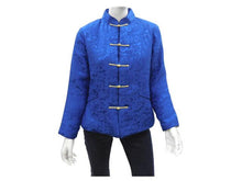 100% Silk Quilted Mandarin Jacket